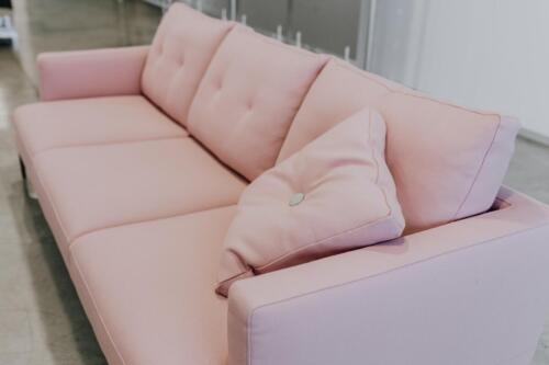 kaboompics Pink sofa by Saba Italia